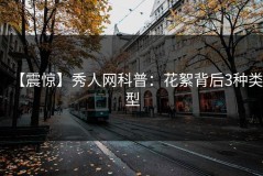 【震惊】秀人网科普：花絮背后3种类型