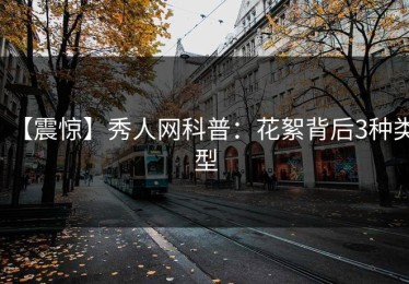【震惊】秀人网科普：花絮背后3种类型